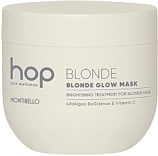 Маска для волосся - Montibello HOP Blonde Glow Mask — фото N1