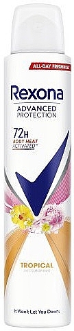 Дезодорант-спрей "Tropical" 72h - Rexona Advanced Protection — фото N1