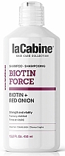Шампунь проти випадіння волосся - La Cabine Biotin Force Biotin + Red Onion Shampoo — фото N1