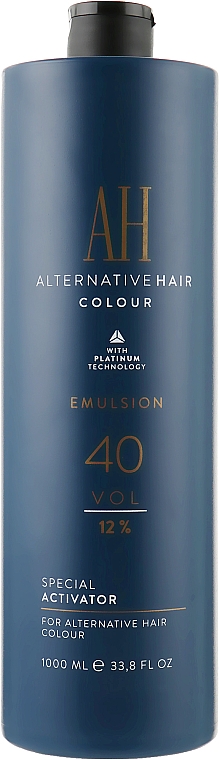 Окислювач 12% - Alternative Hair Colour Emulsion 40 vol — фото N1