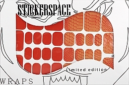 Парфумерія, косметика Дизайнерські наліпки для нігтів "Tangelo Pedi" - StickersSpace