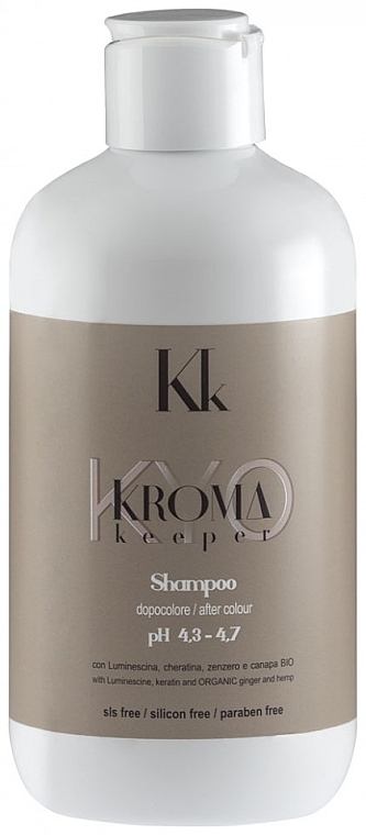 Мультизащитный шампунь для окрашенных волос - Kyo Kroma Keeper Shampoo — фото N1