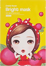 Парфумерія, косметика Тканинна маска для обличчя освітлювальна - The Orchid Skin Orchid Flower Bright Mask