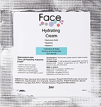 Парфумерія, косметика Зволожувальний крем з гіалуронованою кислотою та скваланом - Face Lab Hydrating Cream (пробник)