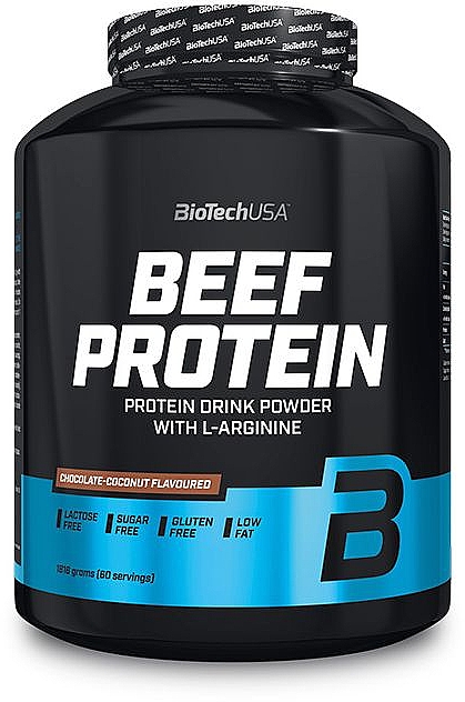 Протеїн яловичий "Шоколад-кокос" - BioTechUSA Beef Protein Chocolate Coconut Drink Powder — фото N2