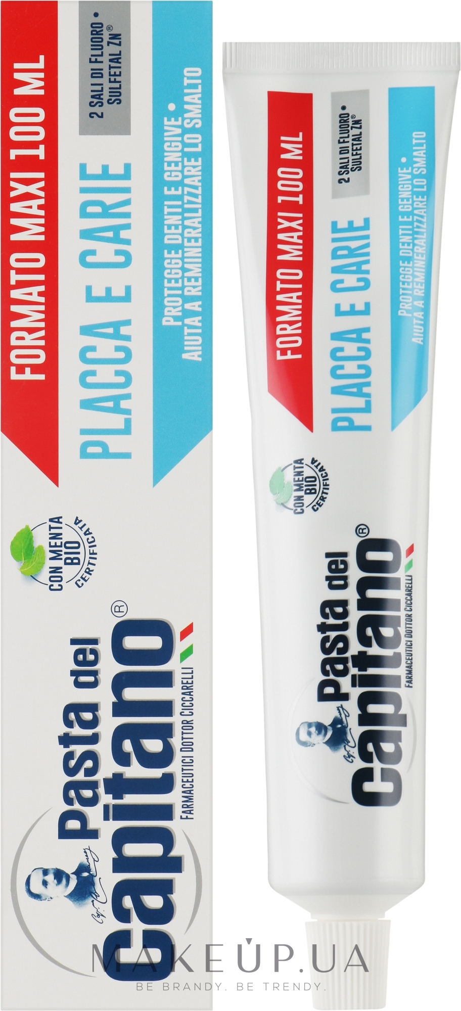 Зубная паста "Против кариеса и зубного налета" - Pasta Del Capitano Toothpaste — фото 100ml