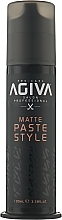 Воскова матова паста для укладання волосся - Agiva Matte Paste Style — фото N1