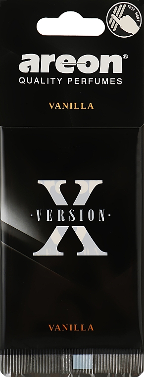 Ароматизатор для автомобиля "Ваниль" - Areon X-Version Vanilla — фото N1