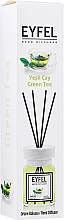 Духи, Парфюмерия, косметика Аромадиффузор "Green tea" - Eyfel Perfume Reed Diffuser Green tea
