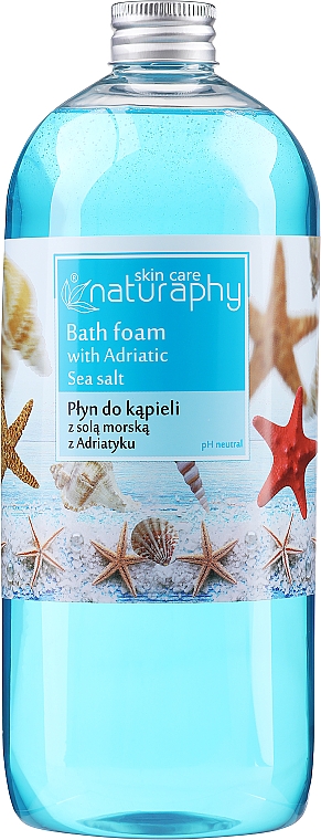 Піна для ванни "Адріатична морська сіль" - Bluxcosmetics Naturaphy Adriatic Sea Salt Bath Foam — фото N1