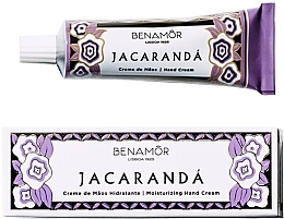 Парфумерія, косметика Заспокійливий крем для рук - Benamor Jacaranda Hand Cream