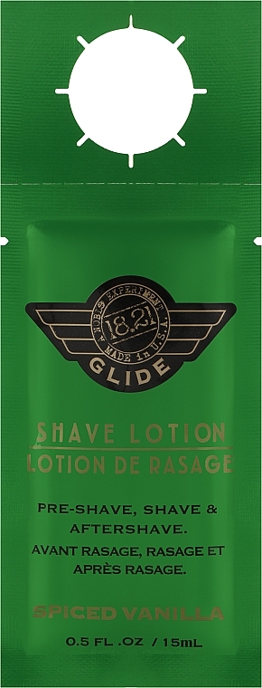 Лосьон для бритья - 18.21 Man Made Spiced Vanilla Shave Lotion (пробник) — фото N1