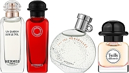 Парфумерія, косметика Hermes Miniature Fragrance Set - Набір (edp/7.5 ml + edp/7.5 ml + edt/7.5 ml + edc/7.5 ml)