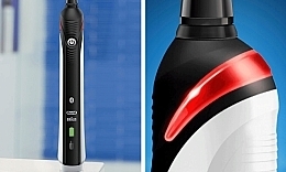 Электрическая зубная щетка, черная - Oral-B Braun Smart 4 4200 Cross Action Black — фото N3