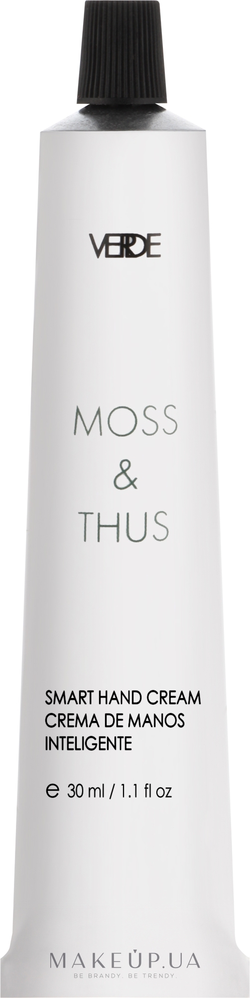 Питательный крем для рук - Verde Moss & Thus Smart Hand Cream — фото 30ml