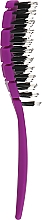Щетка для волос, пурпурная - Ilu Brush Easy Detangling Purple — фото N3