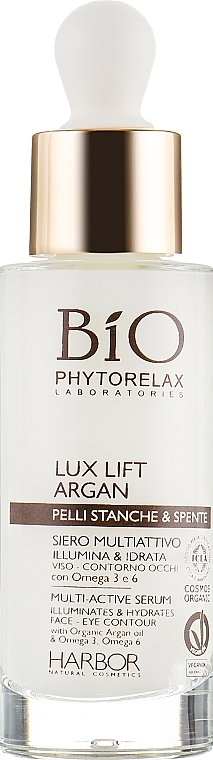 УЦЕНКА Сыворотка для лица и кожи вокруг глаз - Phytorelax Laboratories Bio Lux Lift Argan Serum * — фото N2