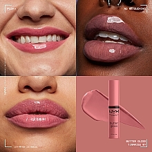 УЦЕНКА Увлажняющий блеск для губ - NYX Professional Makeup Butter Gloss * — фото N12