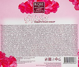 Набор "Цветочный аромат" - BioFresh Rose of Bulgaria Gift Set (sh/gel/100ml + soap/50g + f/cr/30ml) — фото N2