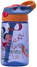 Детская бутылка для воды, 414 мл - Contigo Gizmo Flip Wink Dancer — фото N1