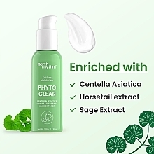 Крем для лица с центелой азиатской - Earth Rhythm Phyto Clear Oil Free Moisturiser Centella Asiatica Horsetail & Sage Extract  — фото N3