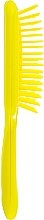 Расческа для волос, неоново-желтая - Janeke Superbrush Small Neon Yellow — фото N3