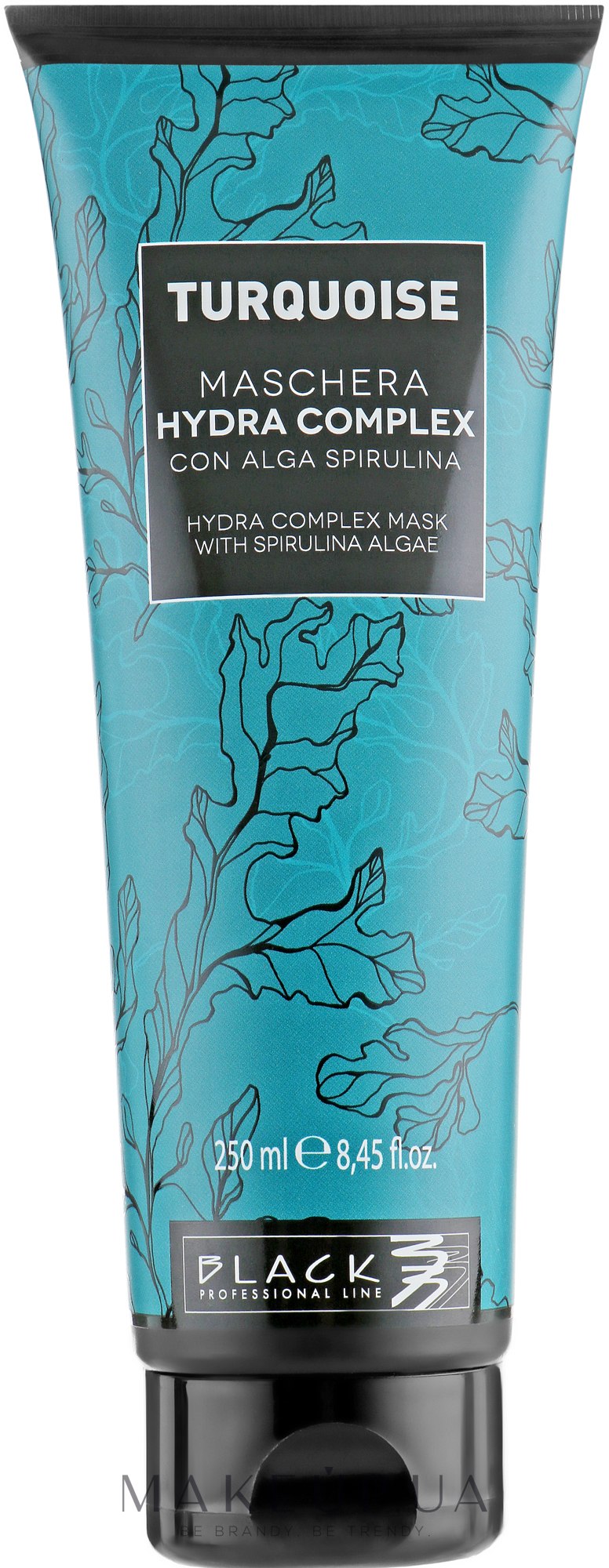 Маска для відновлення волосся - Black Professional Turquoise Hydra Complex Mask — фото 250ml