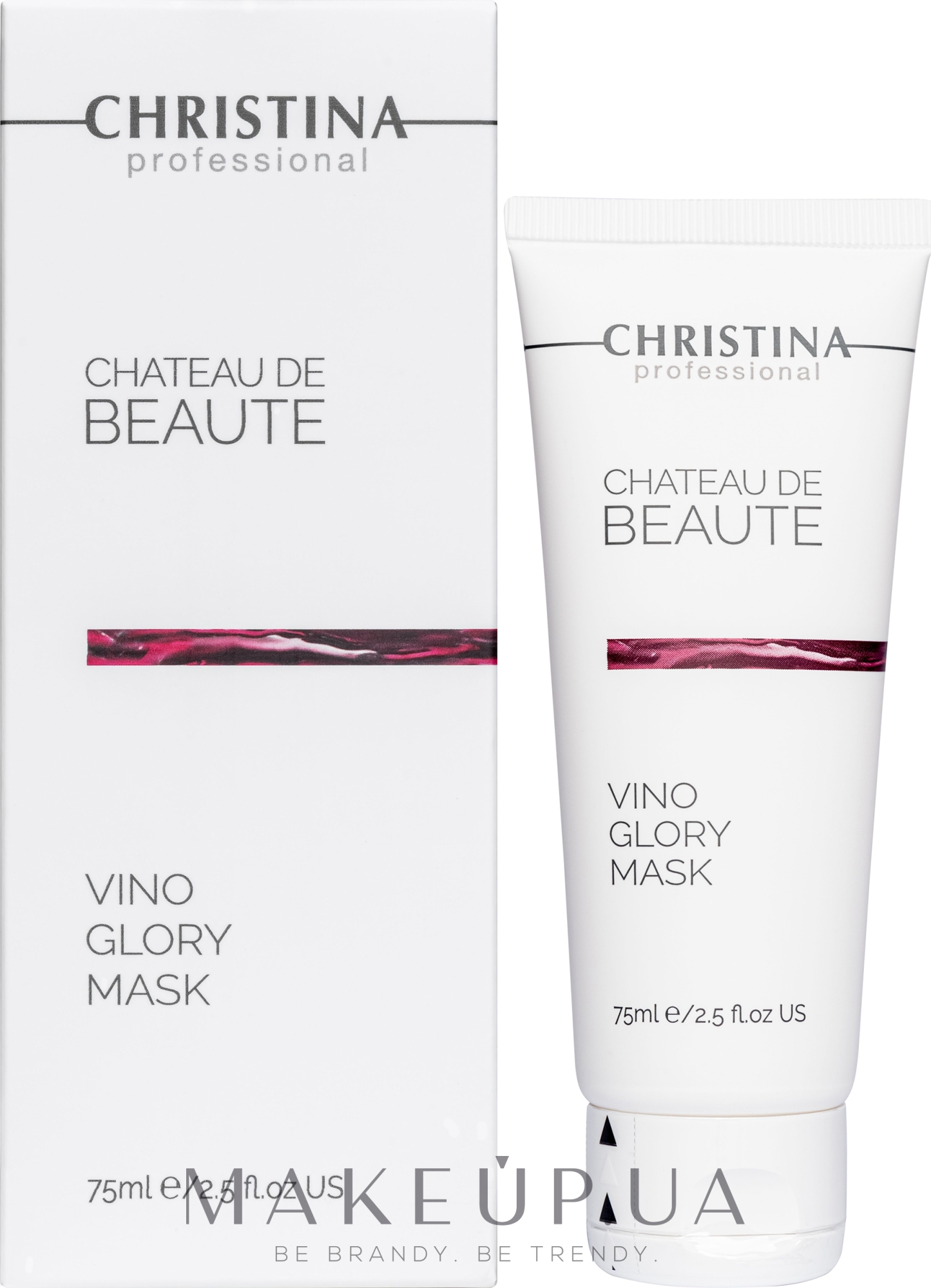Маска для моментального ліфтингу на основі екстракту винограду - Christina Chateau de Beaute Vino Glory Mask — фото 75ml