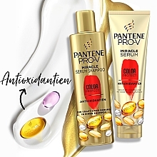 Шампунь для защиты цвета волос - Pantene Pro-V Miracle Serum Shampoo Colour Protect — фото N2