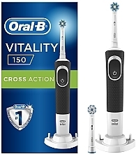 Парфумерія, косметика Електрична зубна щітка - Oral-B Braun Vitality 150 CrossAction + Brush Head