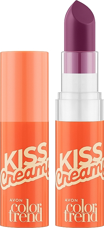 Увлажняющая губная помада "Множество поцелуев" SPF 15 - Avon Crea My Color Trend — фото N1