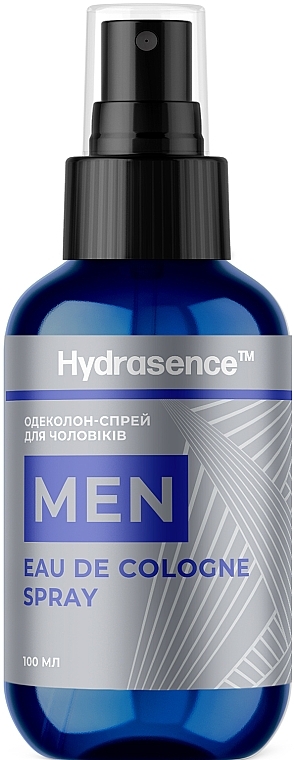 Hydrasence Men Navy Eau De Cologne Spray