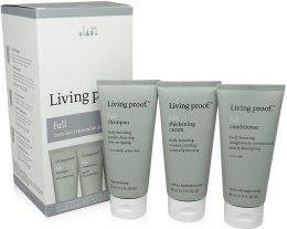 Парфумерія, косметика Набір - Living Proof Full (shm/60ml + cond/60ml + h/cr/60ml)