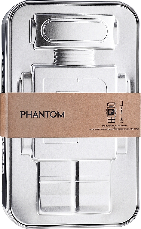 Paco Rabanne Phantom - Набір (edt/100 ml + edt/10 ml)   — фото N1