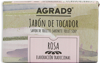 Мыло для рук "Роза" - Agrado Bar Hand Soap Rose — фото N1