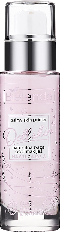 Натуральная увлажняющая основа под макияж - Bielenda Doll Skin Balmy Skin Primer