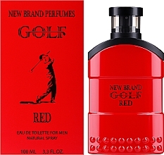 New Brand Golf Red -  Туалетна вода — фото N2