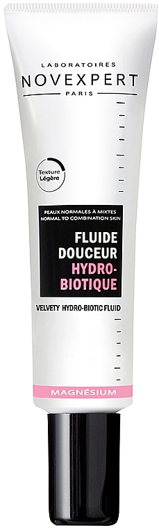 Флюид бархатный гидро-биотический для лица - Novexpert Magnesium Velvety Hydro-biotic Fluid — фото N1