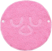 Рушник компресійний для косметичних процедур, рожевий "Towel Mask" - Makeup Facial Spa Cold & Hot Compress Pink — фото N1