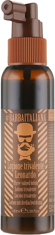 УЦЕНКА Тривалентный лосьон для волос - Barba Italiana Leonardo Hair Lotion * — фото N4