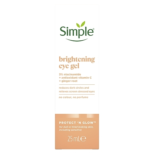 Осветляющий гель для области вокруг глаз - Simple Protect N Glow Brightening Eye Gel — фото N3