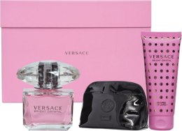 Духи, Парфюмерия, косметика Versace Bright Crystal - Набор (edt/90ml + b/lot/100ml + bag)