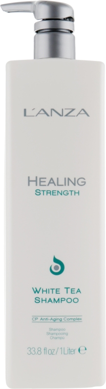 Укрепляющий шампунь - L'anza Healing Strength White Tea Shampoo — фото N2