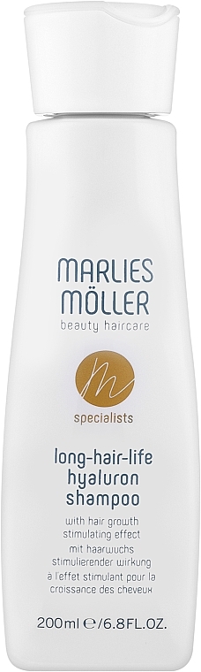 Шампунь для волос - Marlies Moller Specialist Long-Hair-Life Hyaluron Shampoo — фото N1