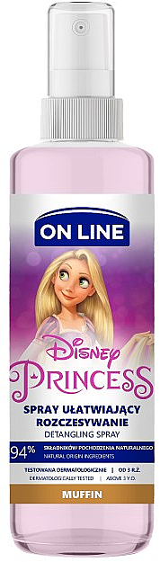 Спрей для легкого розчісування волосся, мафін - On Line Disney Princess Muffin Spray — фото N1