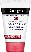 Парфумерія, косметика Концентрований крем для рук, без запаху - Neutrogena Norwegian Formula Concentrated Hand Cream Unscented