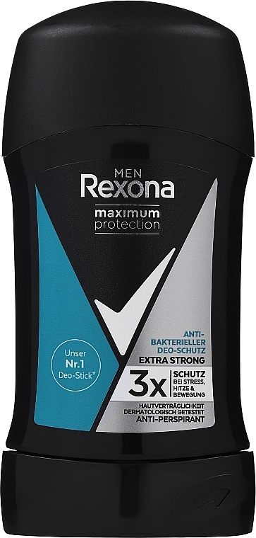 Дезодорант-стик "Максимальная защита" - Rexona Men Maximum Protection Deo Stick — фото N1