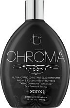 Крем із сильними бронзантами, захист тату - Tan Incorporated Chroma 200X — фото N1