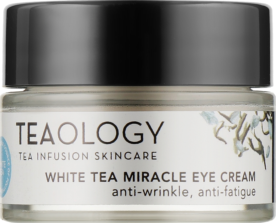 Крем для зони навколо очей з екстрактом білого чаю - Teaology White Tea Miracle Eye Cream — фото N1