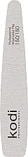 Духи, Парфюмерия, косметика Пилка для ногтей "Конусная" 150/150, серая/фиолетовая - Kodi Professional